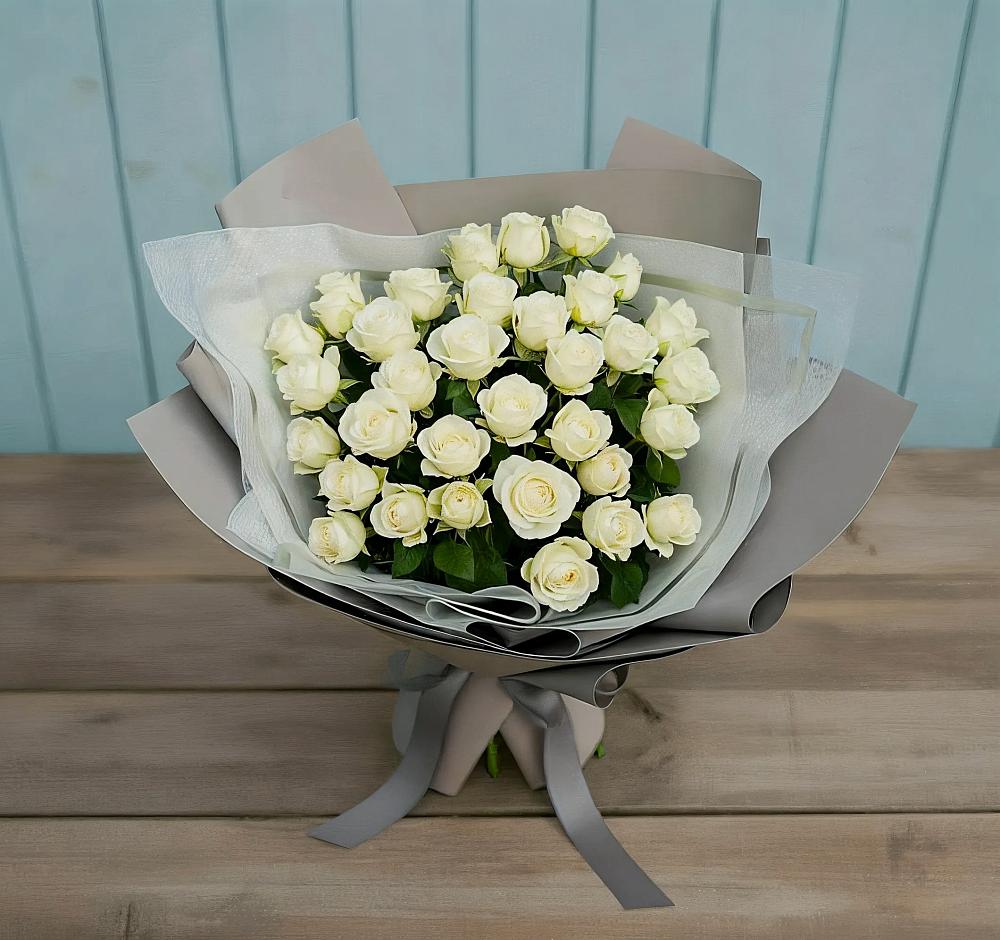 Букет Белоснежная нежность в Кольчугино