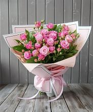 Букет Розовый кустик в Кольчугино
