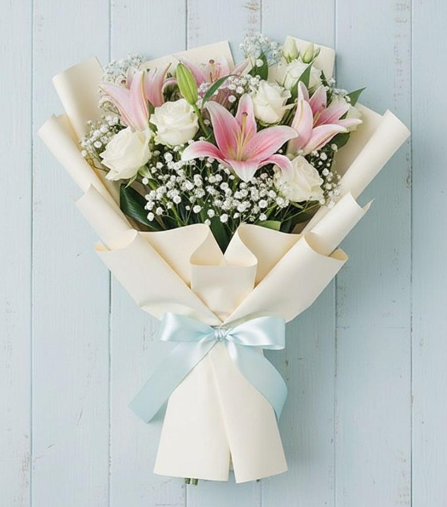 Букет цветов из: Лилии в Кольчугино