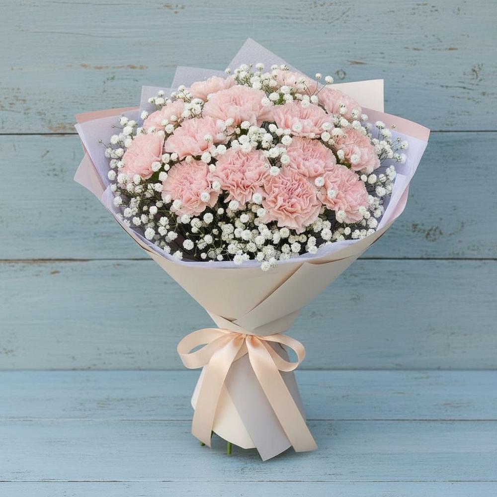 Букет цветов из: Гвоздики в Кольчугино