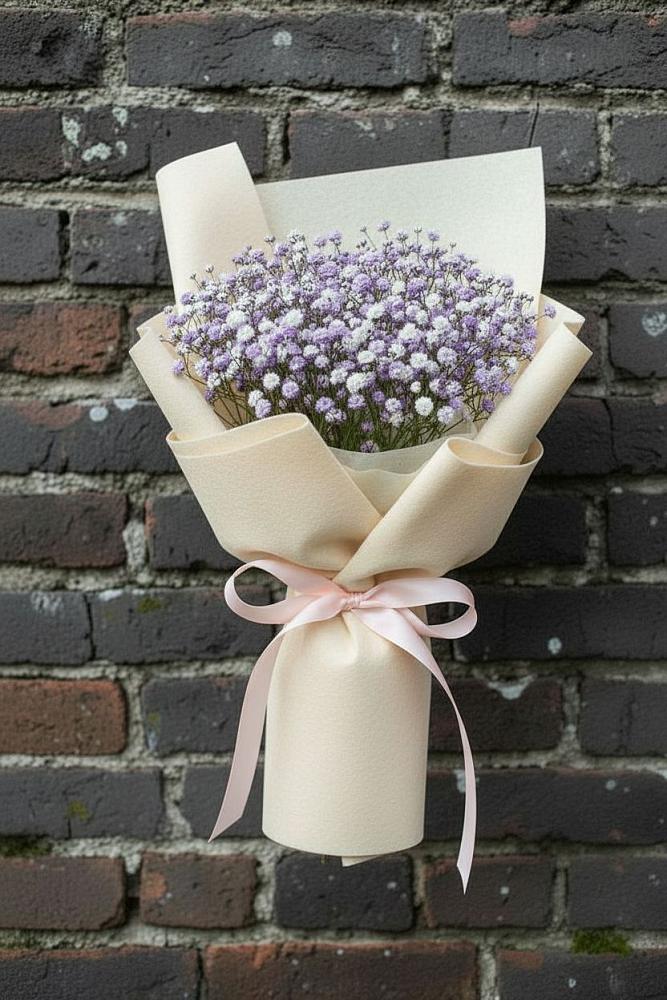 Букет цветов из: Гипсофила в Кольчугино