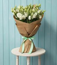 Букет цветов из:  Лизиантусы в Кольчугино