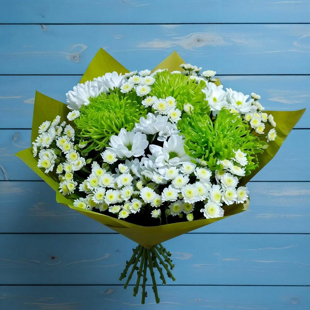 Букет цветов из: Хризантемы в Кольчугино