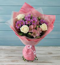 Букет цветов из:  Герберы #REPLACE_PRED# Кольчугино