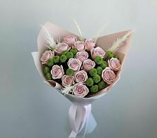 Букет цветов из:  Розы и Хризантемы в Кольчугино