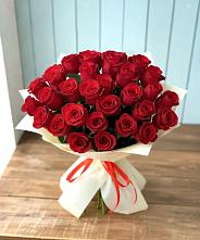 Букет 29 Красных роз в Кольчугино