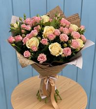 Букет цветов из:  Розы в Кольчугино