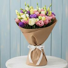 Букет цветов из:  Лизиантусы в Кольчугино