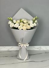 Букет цветов из:  Розы и Лизиантусы #REPLACE_PRED# Кольчугино